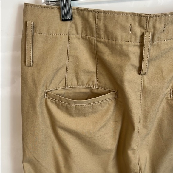 LEVI’S PREMIUM Khaki High Waist Cotton Pants Chinos Tapered Pleated, Size 30 - Picture 9 of 14